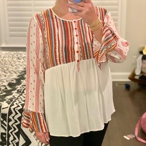 NWOT Kori Fall Tunic Top